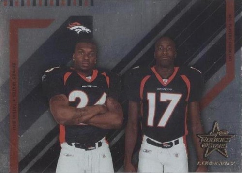 2004 Leaf Rookies & Stars Longevity Darius Watts Tatum Bell #98