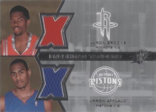 2007-08 SPx - Aaron Brooks/Arron Afflalo #F2-AA