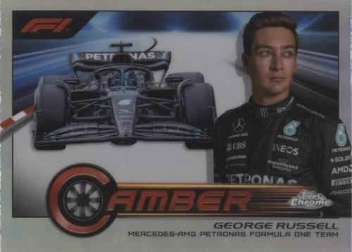 2023 Topps Chrome Formula 1 - George Russell #CAM-GRII