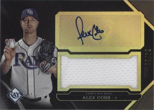2016 Topps Triple Threads - Alex Cobb #UAJR-AC