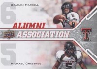 2009 Upper Deck Draft Edition Graham Harrell Michael Crabtree #240