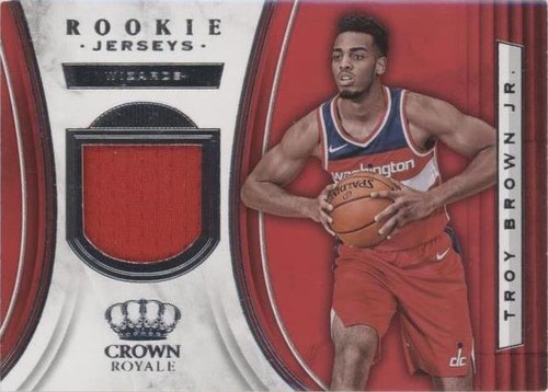 2018-19 Panini Crown Royale - Troy Brown Jr. #RJ-TBR