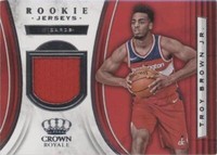 2018-19 Panini Crown Royale - Troy Brown Jr. #RJ-TBR