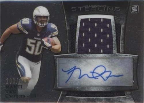 2013 Bowman Sterling Manti Te'o #BSAR-MT