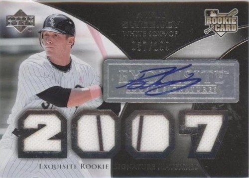 2007 Upper Deck Exquisite Rookie Signatures - Ryan Sweeney #176