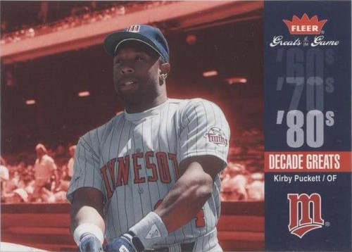 2006 Fleer Greats of the Game - Kirby Puckett #DEC-KP