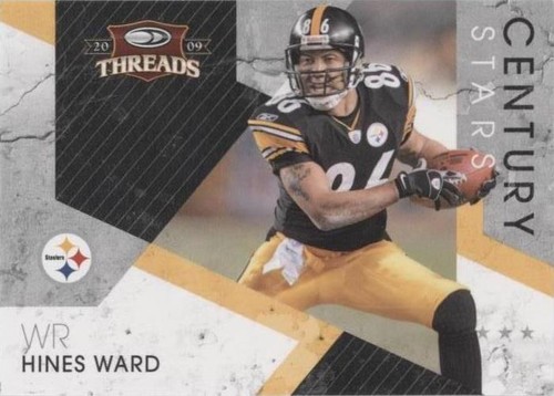 2009 Donruss Threads Hines Ward #9