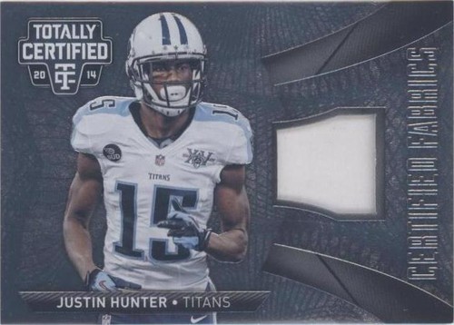 2014 Panini Totally Certified Justin Hunter #CF-HU