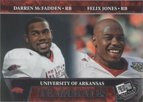2008 Press Pass Darren McFadden Felix Jones #100