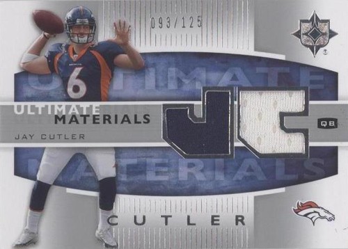 2007 Ultimate Collection Jay Cutler #UM-JC