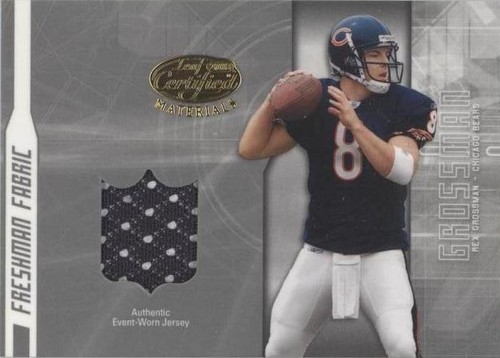 2003 Leaf Certified Materials Rex Grossman #FF-154