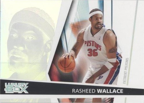 2005-06 Topps Luxury Box - Rasheed Wallace #58