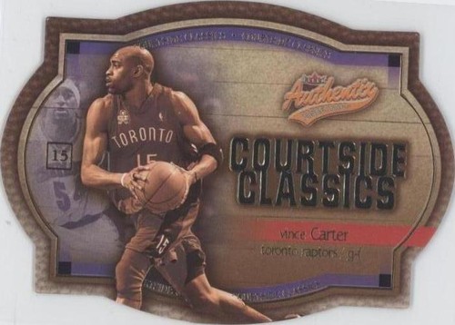 2002-03 Fleer Authentix - Vince Carter #1 CC