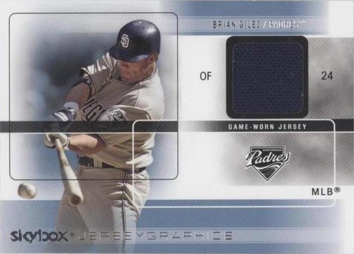 2005 Skybox Autographics - Brian Giles #JG-BG
