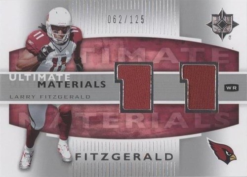 2007 Ultimate Collection Larry Fitzgerald #UM-LF