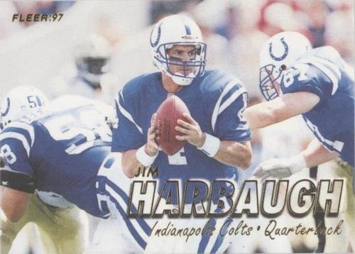 1997 Fleer Jim Harbaugh #376