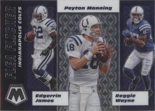 2020 Panini Mosaic Edgerrin James Peyton Manning Reggie Wayne #FF9