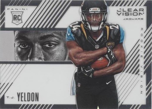 2015 Panini Clear Vision T. J. Yeldon #RV-11