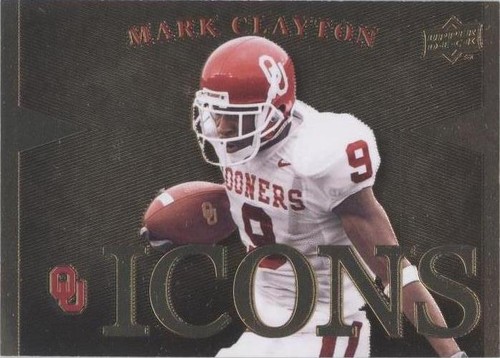 2011 Upper Deck University of Oklahoma Mark Clayton #I-MC
