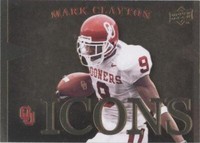 2011 Upper Deck University of Oklahoma Mark Clayton #I-MC