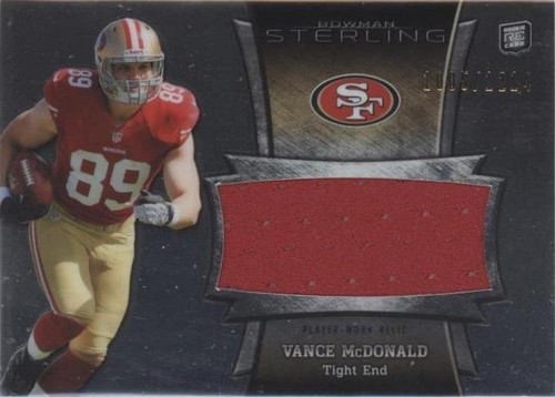 2013 Bowman Sterling Vance McDonald #BSJRR-VM
