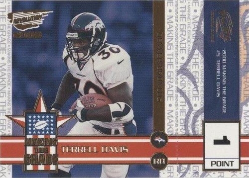 2000 Pacific Revolution Terrell Davis #5