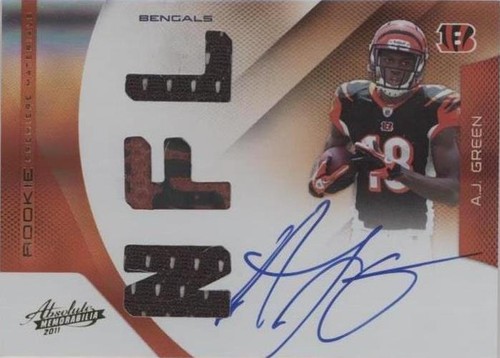 2011 Panini Absolute Memorabilia A.J. Green #203