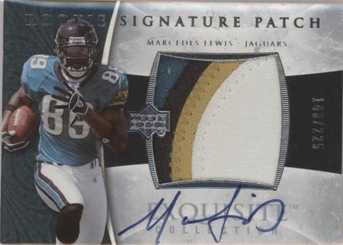 2006 Upper Deck Exquisite Collection Marcedes Lewis #124