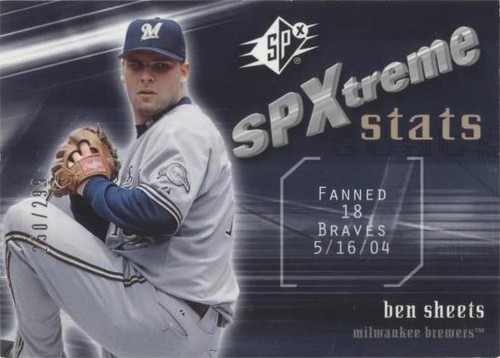 2005 Upper Deck SP Collection - Ben Sheets #SS-BS