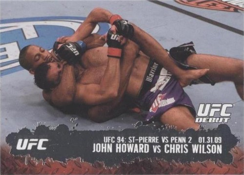 2009 Topps UFC Round 2 - Chris Wilson John Howard #124