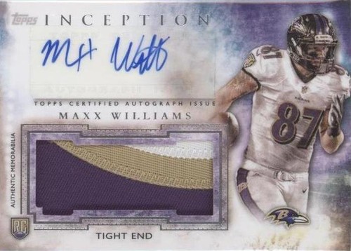 2015 Topps Inception Maxx Williams #AJP-MW