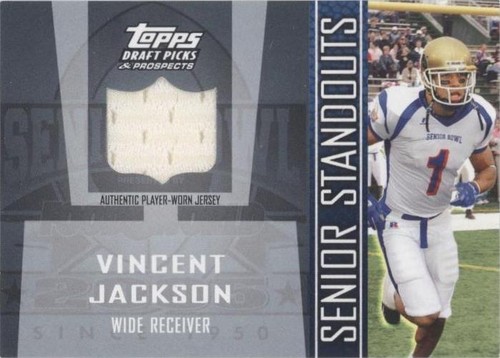 2005 Topps Draft Picks & Prospects Vincent Jackson #SS-VJ
