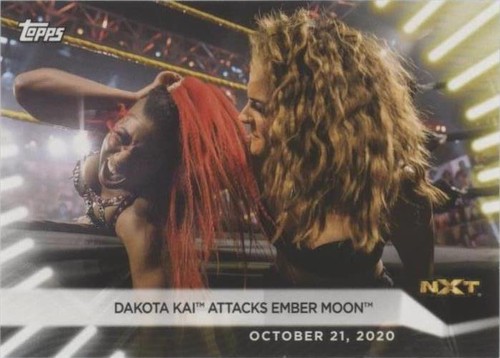 2021 Topps WWE Women's Division - Dakota Kai #84