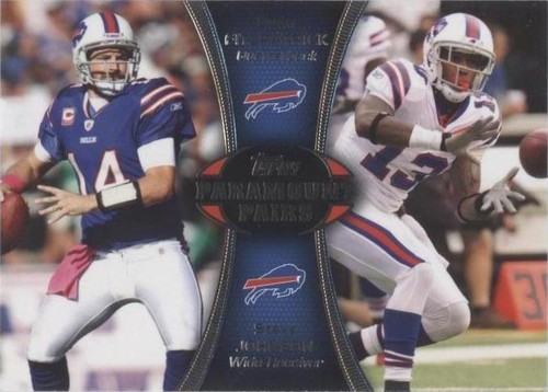 2012 Topps Ryan Fitzpatrick Steve Johnson #PA-FJ