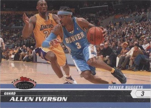 2007-08 Topps Stadium Club - Kobe Bryant/Allen Iverson #33