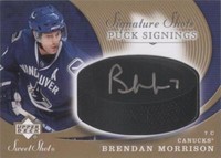 2007-08 Upper Deck Sweet Shot - Brendan Morrison #SSP-BM
