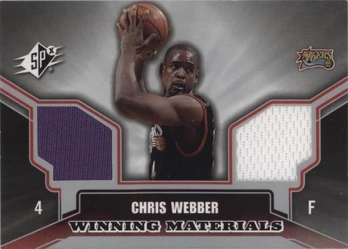 2005-06 SPx - Chris Webber #WM-CW