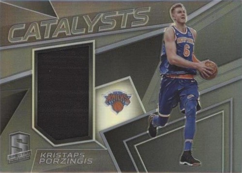 2017-18 Panini Spectra - Kristaps Porzingis #CAT-22