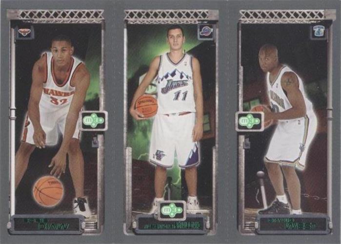 2003-04 Topps Rookie Matrix - David West/Sasha Pavlovic/Boris Diaw #128-129-131