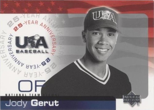 2004 Upper Deck USA Baseball 25-Year Anniversary - Jody Gerut #USA-66