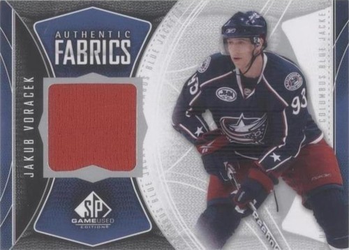 2009-10 SP Game Used Edition - Jakub Voracek #AF-JV