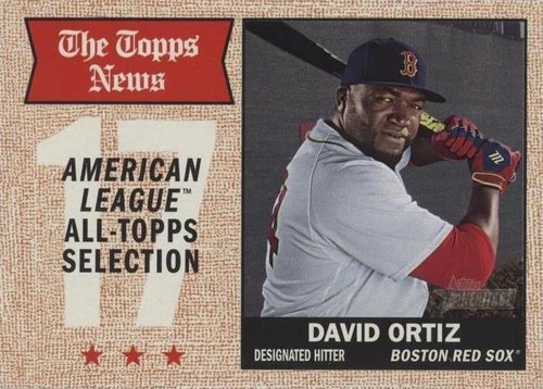2017 Topps Heritage - David Ortiz #361
