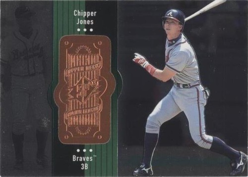 1998 SPx Finite - Chipper Jones #55