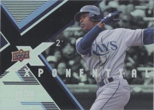 2008 Upper Deck X - B.J. Upton #X2-BU