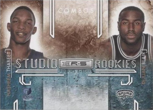 2009-10 Panini Rookies & Stars - DeJuan Blair/Hasheem Thabeet #8