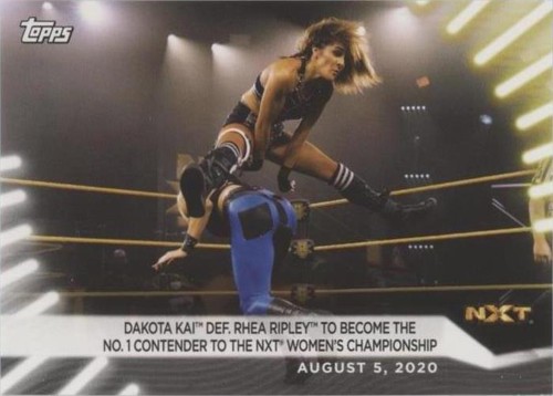 2021 Topps WWE Women's Division - Dakota Kai #55