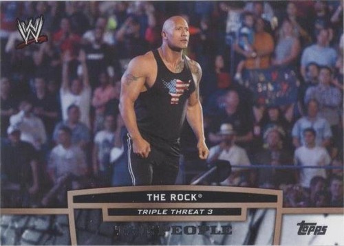 2013 Topps WWE - The Rock #TT27-3