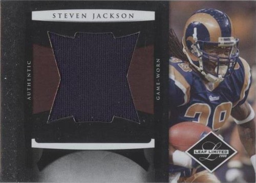 2008 Leaf Limited Steven Jackson #3