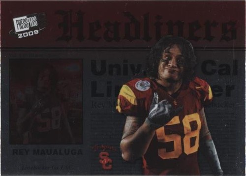 2009 Press Pass Signature Edition Rey Maualuga #HL-32