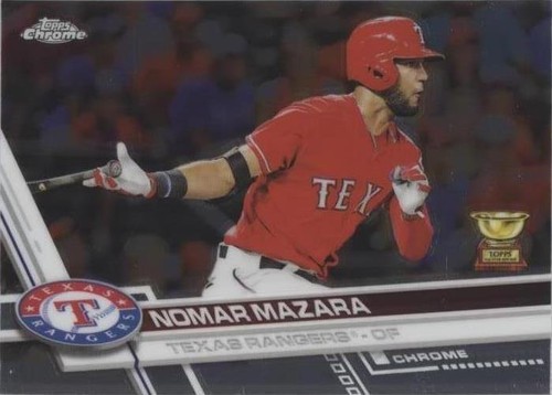 2017 Topps Chrome - Nomar Mazara #82